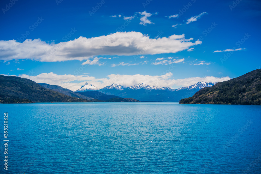 Obraz premium General Carrera Lake, Carretera Austral, Patagonia - Chile.