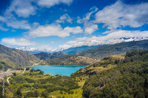 Fototapeta Naklejka Na Ścianę i Meble -  General Carrera Lake, Carretera Austral, Patagonia - Chile.