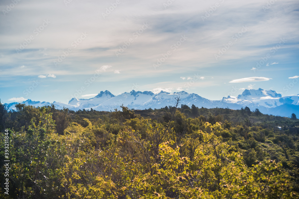 Mountains at Carretera Austral, Patagonia - Chile.