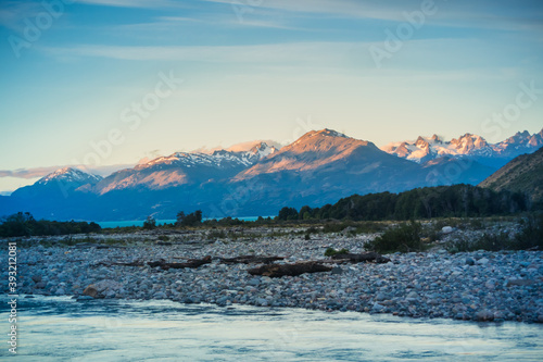 River at Carretera Austral, Patagonia - Chile.