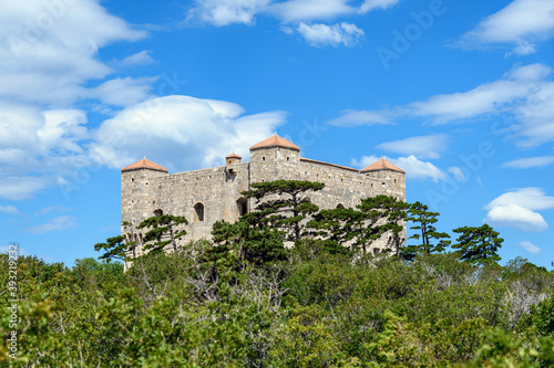 Beautiful shot of a historical Nehaj Castle in Senj, Croatia under a cloudy sky photo