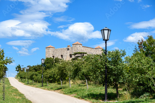 Beautiful shot of a historical Nehaj Castle in Senj, Croatia under a cloudy sky photo