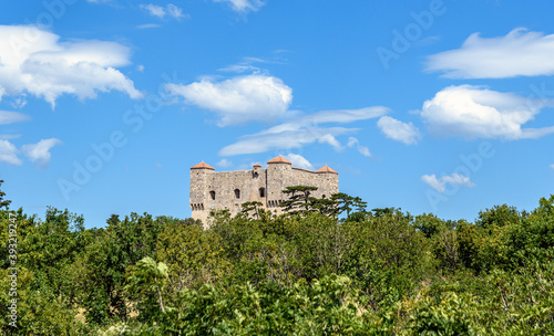 Beautiful shot of a historical Nehaj Castle in Senj, Croatia under a cloudy sky photo