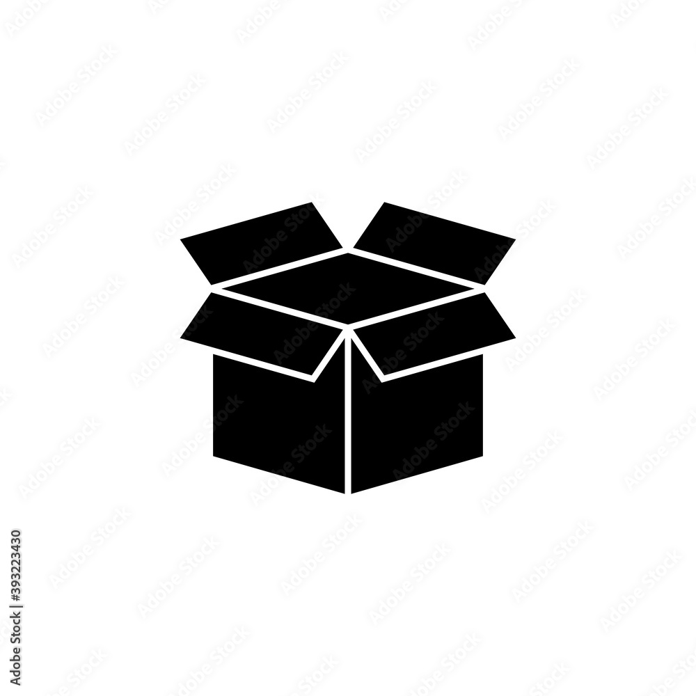 Box icon vector. box vector icon, package, parcel Box icon vector. box vector icon, package, parcel