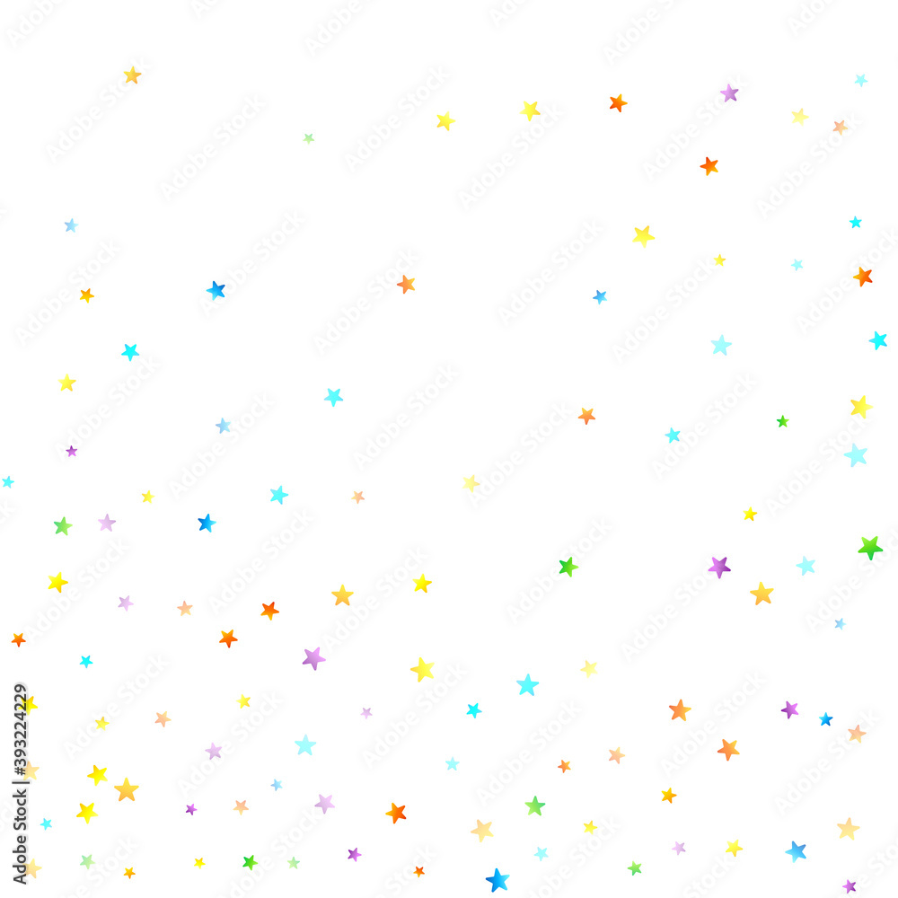 Rainbow Festive Confetti. Carnival Star Falling. Rainbow Festive Confetti. Carnival Star Falling.