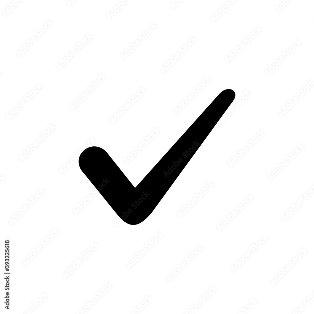 Check mark vector. Check mark icon. Tick mark symbol vector Check mark vector. Check mark icon. Tick mark symbol vector