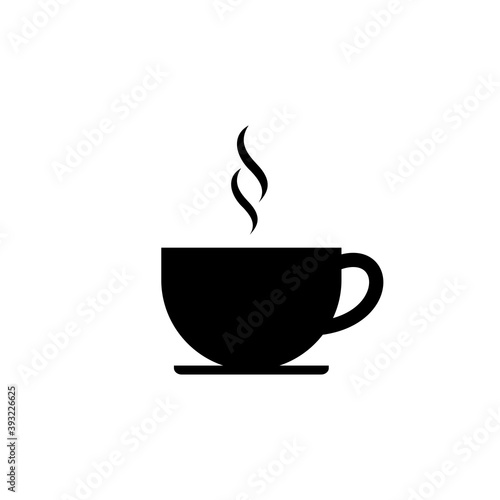 coffee cup icon vector. cup a coffee icon vector.