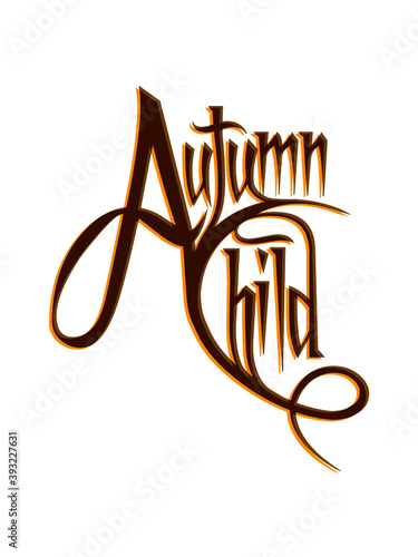 3D Effekt Herbstkind 