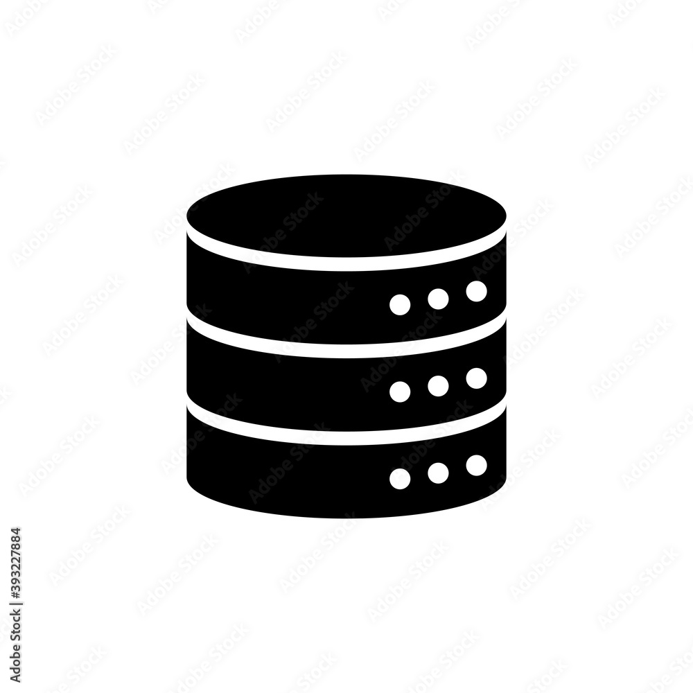 Database icon vector. database vector icon Database icon vector. database vector icon