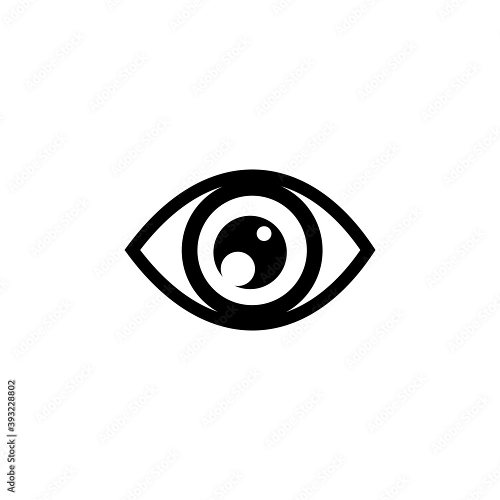 Eye icon vector. Eye vector icon. Look and Vision icon Eye icon vector. Eye vector icon. Look and Vision icon
