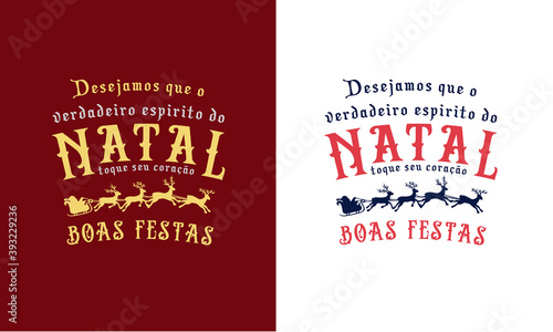 Cartão de Natal