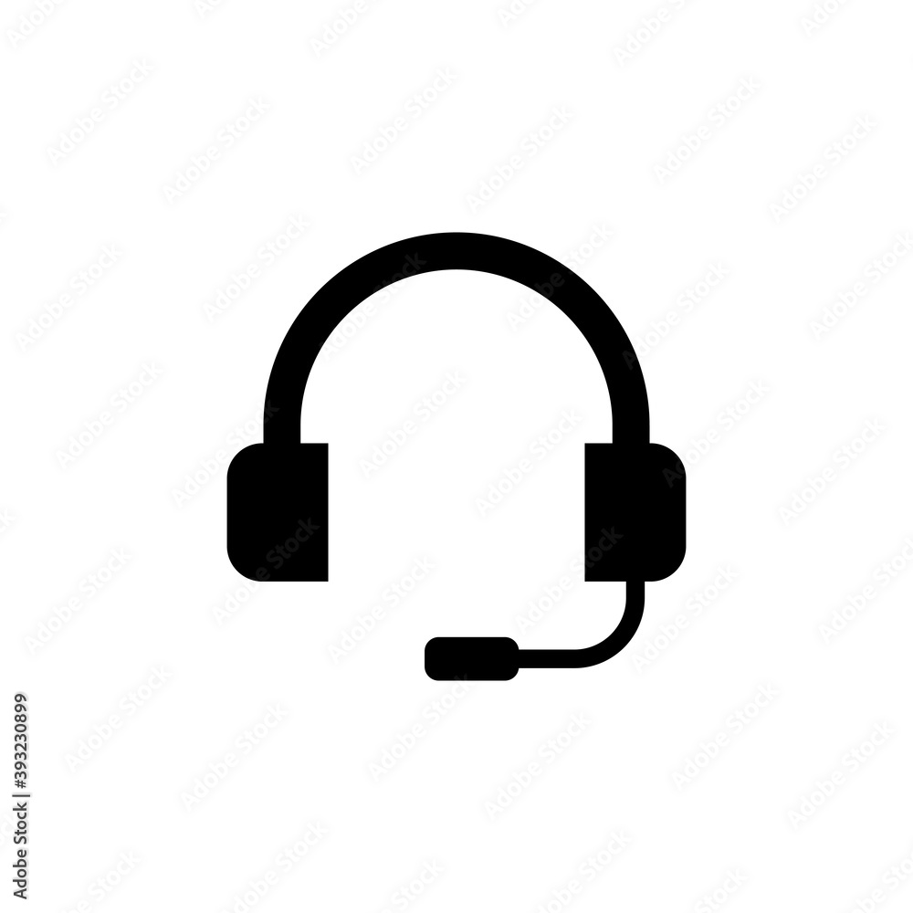 Headphone icon vector. Headset icon symbols Headphone icon vector. Headset icon symbols