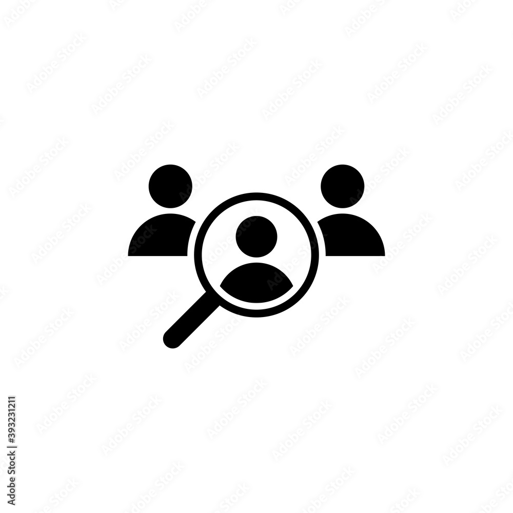 Hiring icon vector. Search job vacancy icon. Human resources concept. Recruitment Hiring icon vector. Search job vacancy icon. Human resources concept. Recruitment