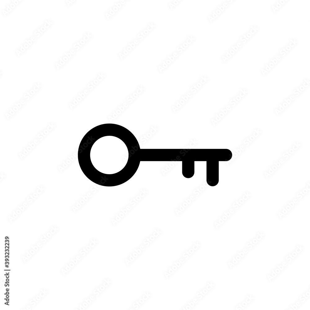 Key icon vector. Key vector icon. Key symbol Key icon vector. Key vector icon. Key symbol