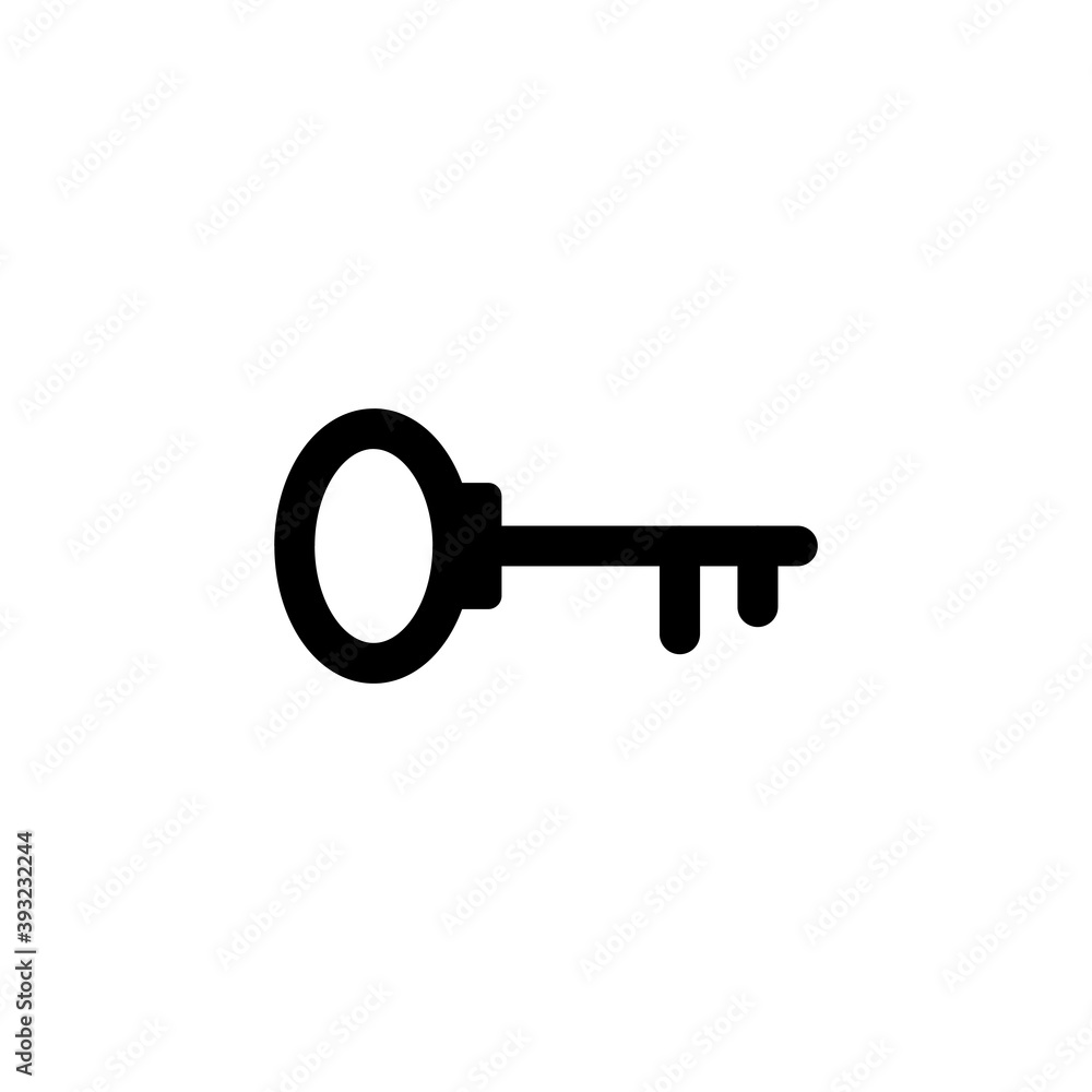Key icon vector. Key vector icon. Key symbol Key icon vector. Key vector icon. Key symbol