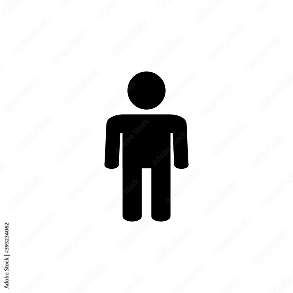 Man icon vector. male icon vector. human symbol Man icon vector. male icon vector. human symbol