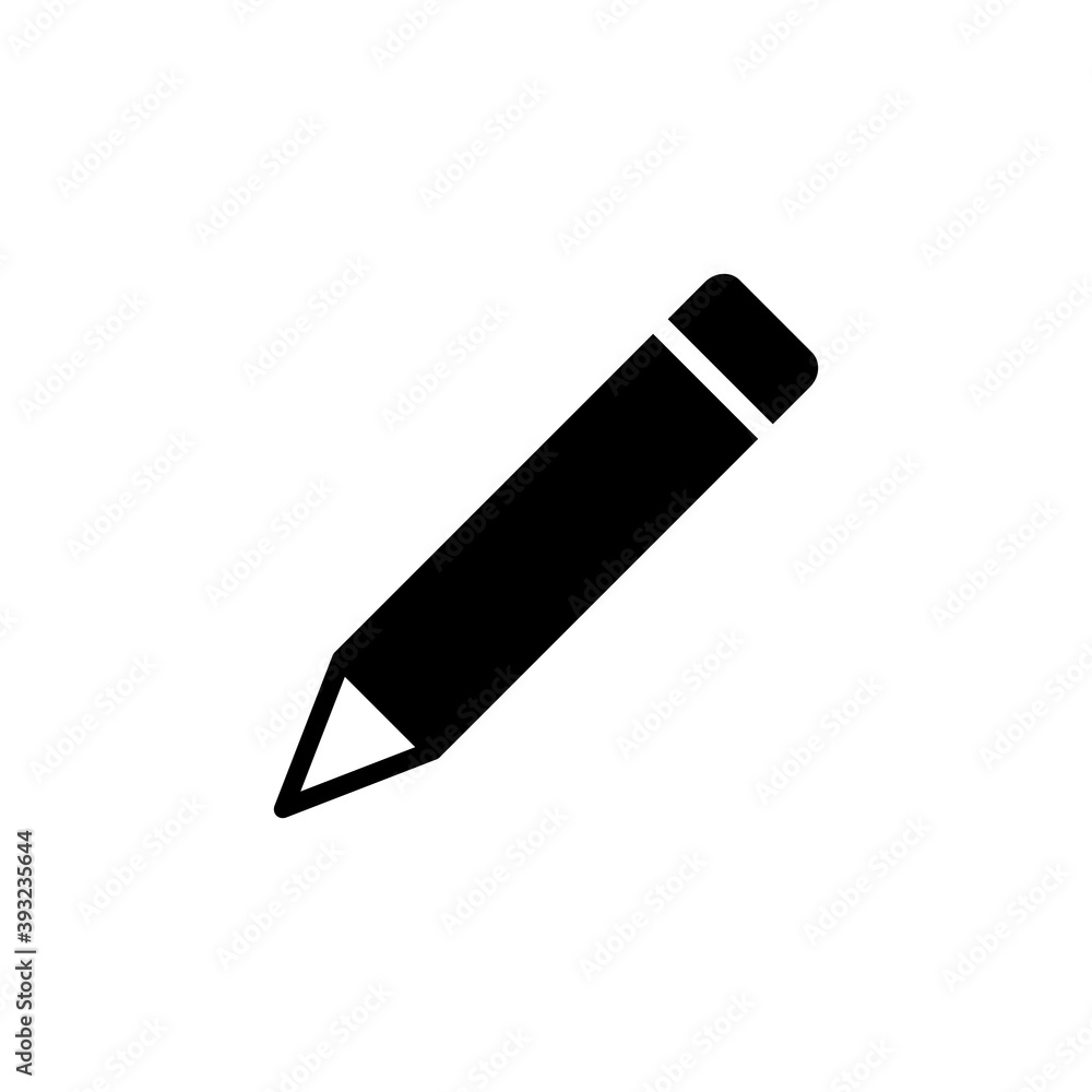 Pencil icon vector. pen symbol. edit icon vector Pencil icon vector. pen symbol. edit icon vector