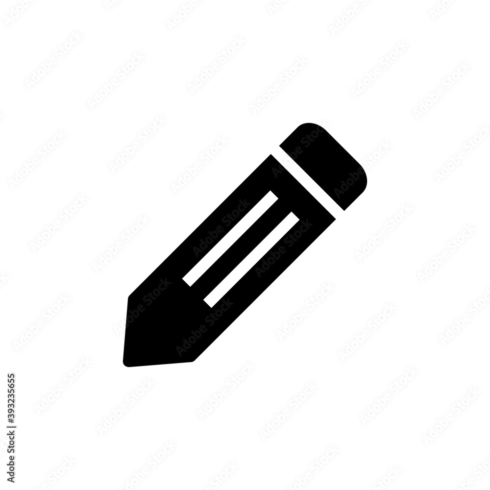 Pencil icon vector. pen symbol. edit icon vector Pencil icon vector. pen symbol. edit icon vector