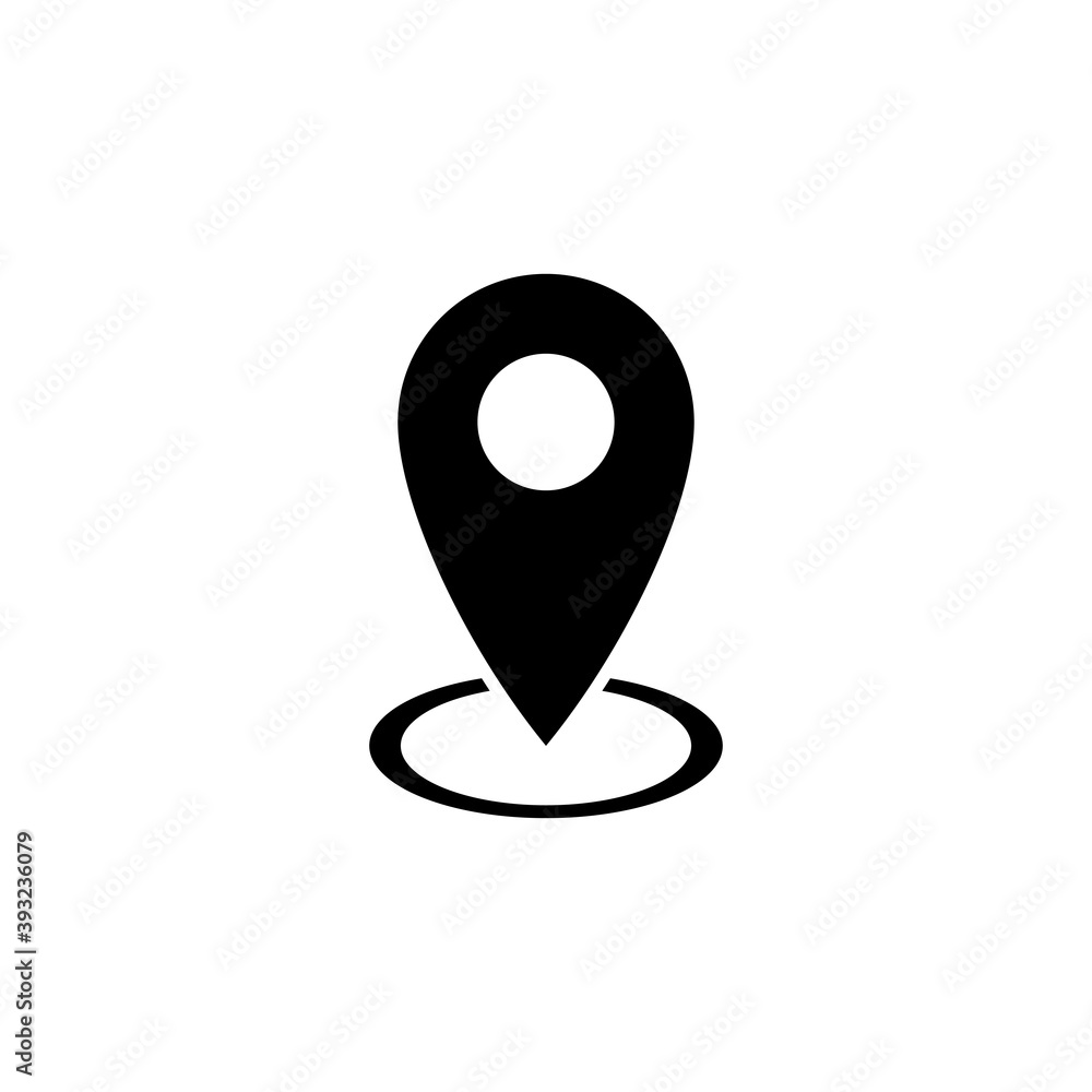 Pin icon vector. Location icon vector. destination icon. map pin Pin icon vector. Location icon vector. destination icon. map pin