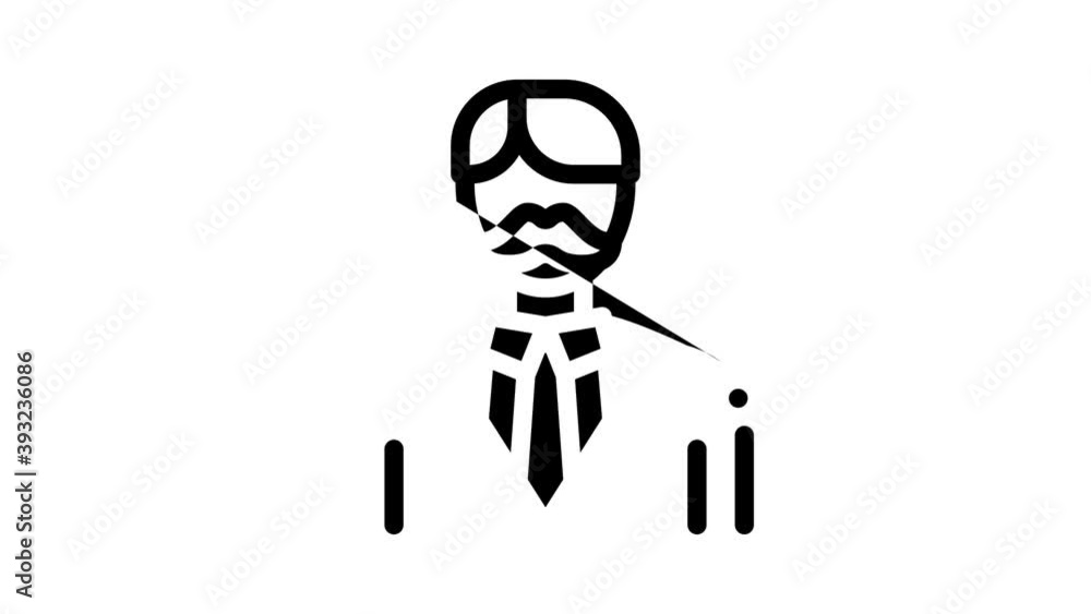 Dad Father Parent Icon Animation Dad With Beard And Office Working Place, Guitar And Photo Camera, Crown And Perfume Bottle Dad Father Parent Icon Animation Dad With Beard And Office Working Place, Guitar And Photo Camera, Crown And Perfume Bottle