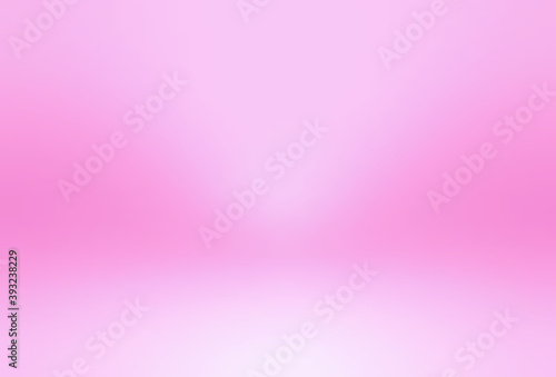 Pink empty room studio gradient used for background and display your products - Vector