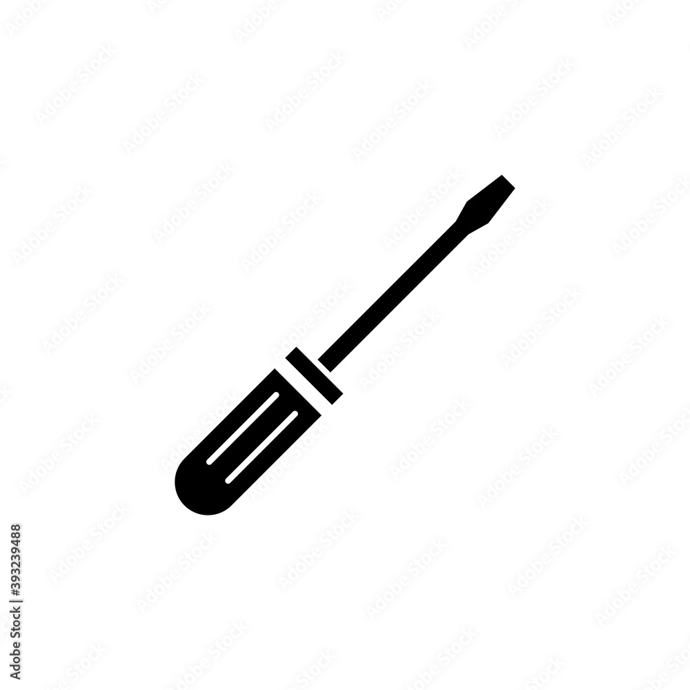 Screwdriver icon vector.tools icon vector Screwdriver icon vector.tools icon vector