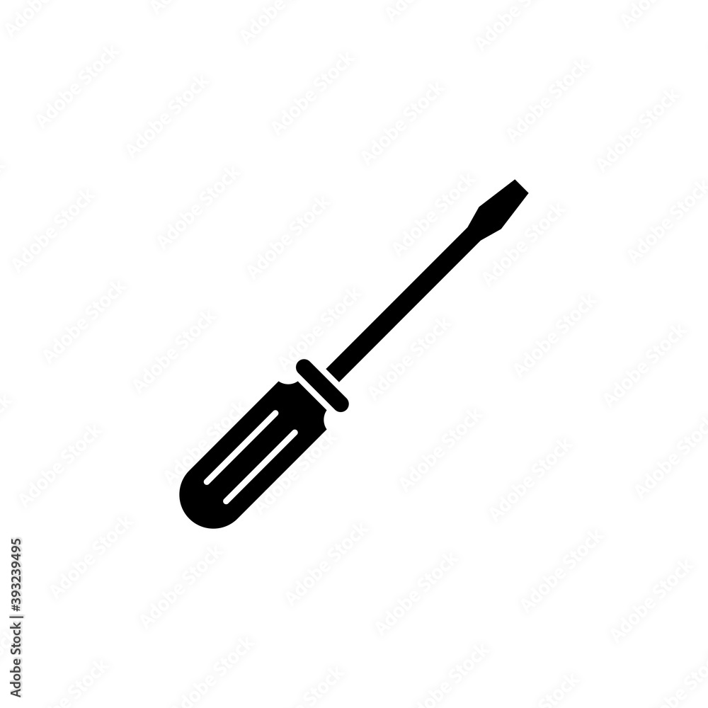 Screwdriver icon vector.tools icon vector Screwdriver icon vector.tools icon vector