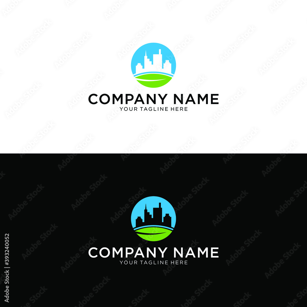 Oak leaf building vector logo isolated. Logo templates. Oak leaf building vector logo isolated. Logo templates.
