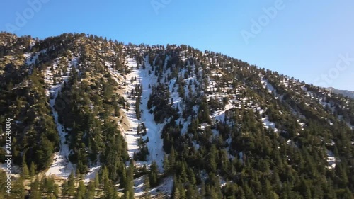 Snowcapped San Gabriel Mountains