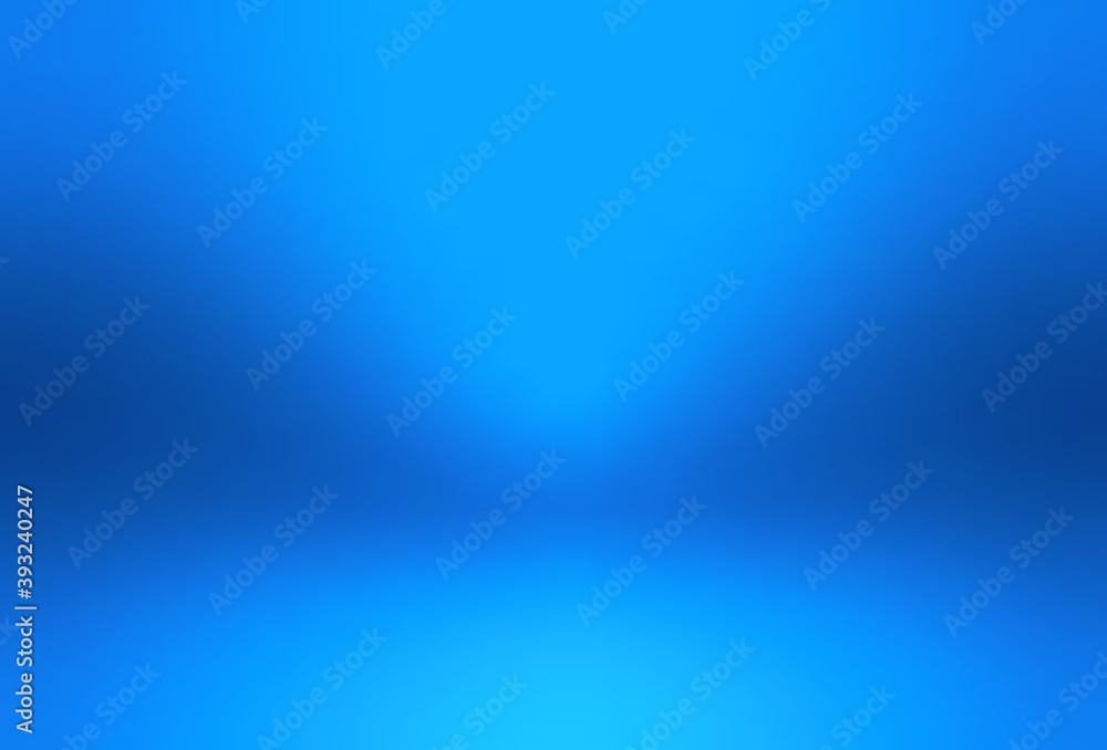 Blue empty room studio gradient used for background and display your products- Vector Blue empty room studio gradient used for background and display your products- Vector
