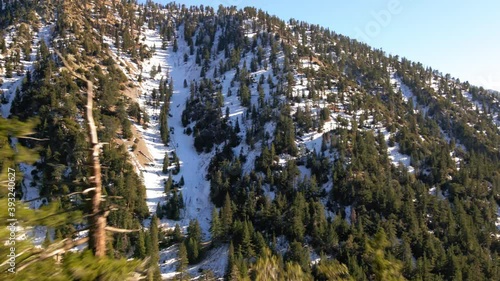 Snowcapped San Gabriel Mountains