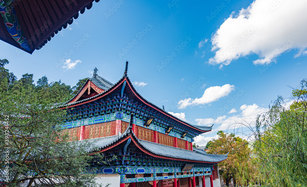 Mufu under the sun in Dayan Ancient Town, Lijiang, Yunnan, China Mufu under the sun in Dayan Ancient Town, Lijiang, Yunnan, China