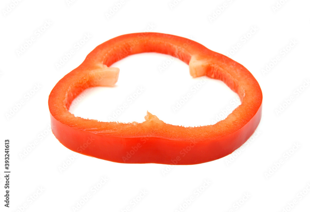 Colorful pepper isolated on white background Colorful pepper isolated on white background