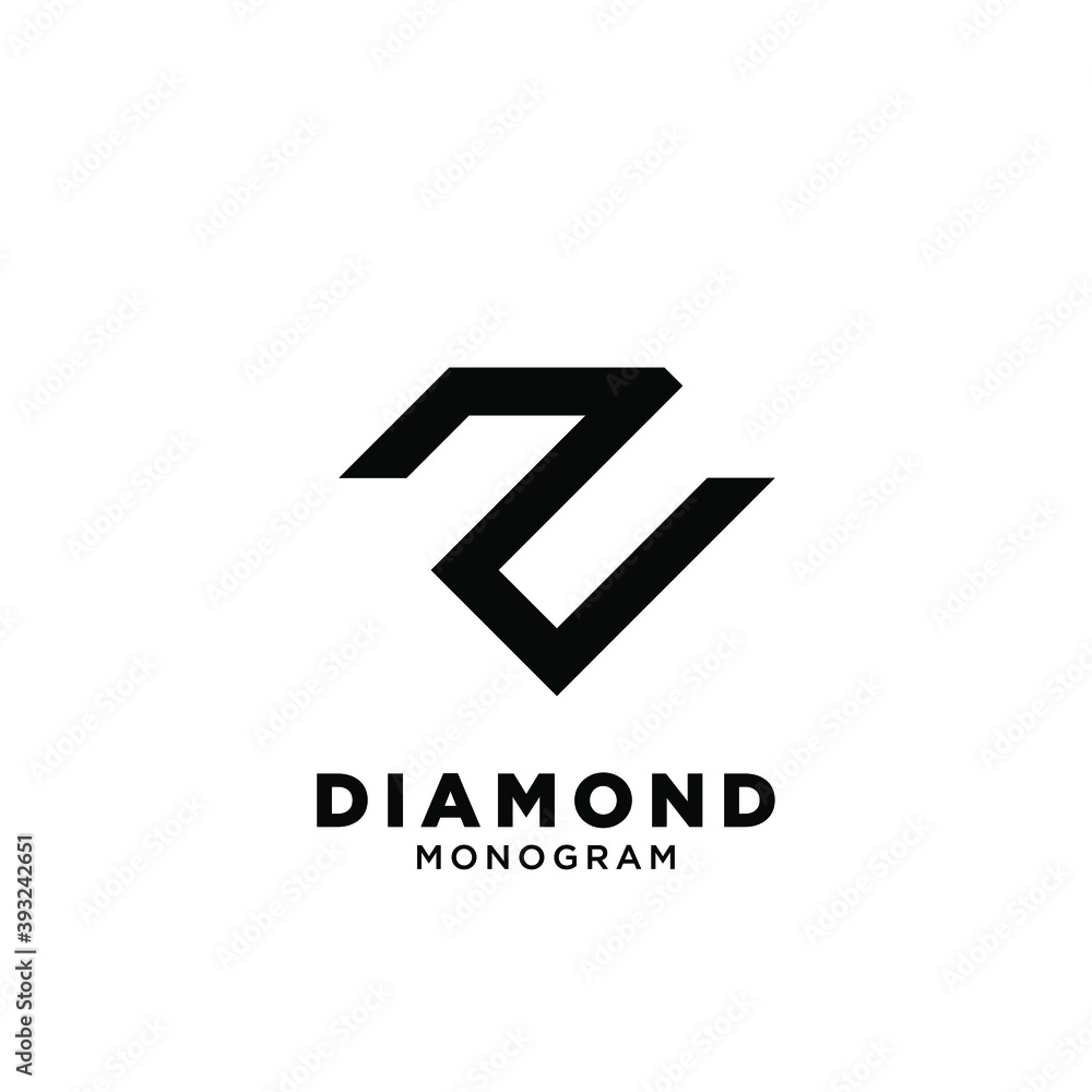 abstract diamond shape with initial letter Z S number 2 logo icon design vector illustration isolated background abstract diamond shape with initial letter Z S number 2 logo icon design vector illustration isolated background