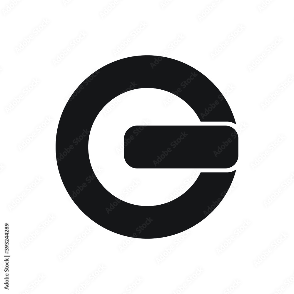 Icon vector graphic of turn on off symbol, good for template Icon vector graphic of turn on off symbol, good for template