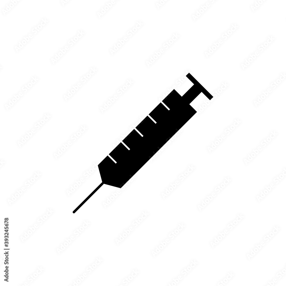 Syringe icon vector. injection icon vector Syringe icon vector. injection icon vector