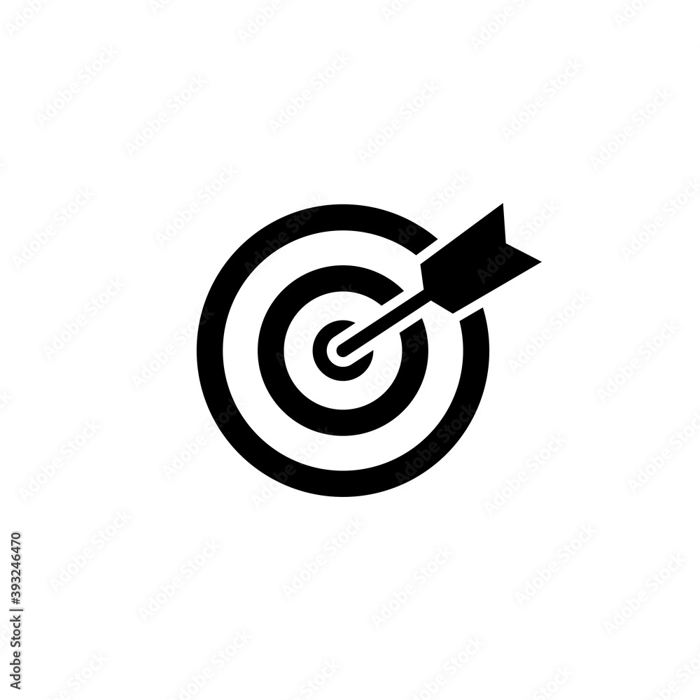 Target icon vector. goal icon vector. target marketing icon vector Target icon vector. goal icon vector. target marketing icon vector