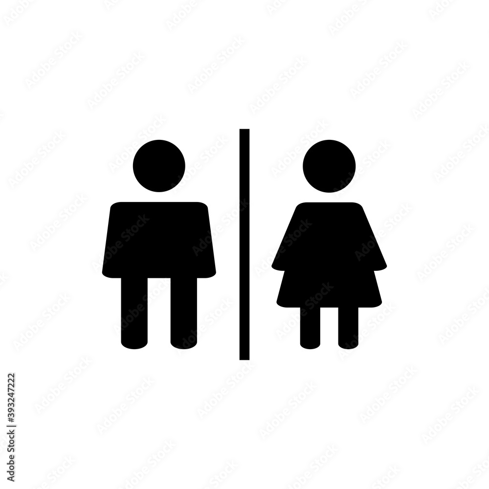Toilet icon vector. restrooms icon vector. bathroom sign. wc, lavatory Toilet icon vector. restrooms icon vector. bathroom sign. wc, lavatory