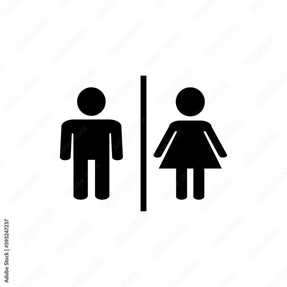 Toilet icon vector. restrooms icon vector. bathroom sign. wc, lavatory Toilet icon vector. restrooms icon vector. bathroom sign. wc, lavatory