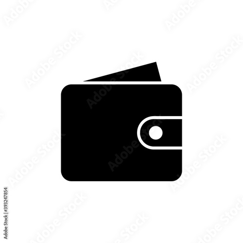 Wallet icon vector. wallet vector icon