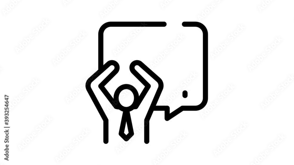 Boss Leader Company Icons Set Thin Line. Boss On Tablet And Cup With Crown, Meeting And Presentation, Fired And Document Boss Leader Company Icons Set Thin Line. Boss On Tablet And Cup With Crown, Meeting And Presentation, Fired And Document