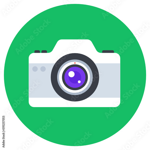 Camera icon, photography equipment 
