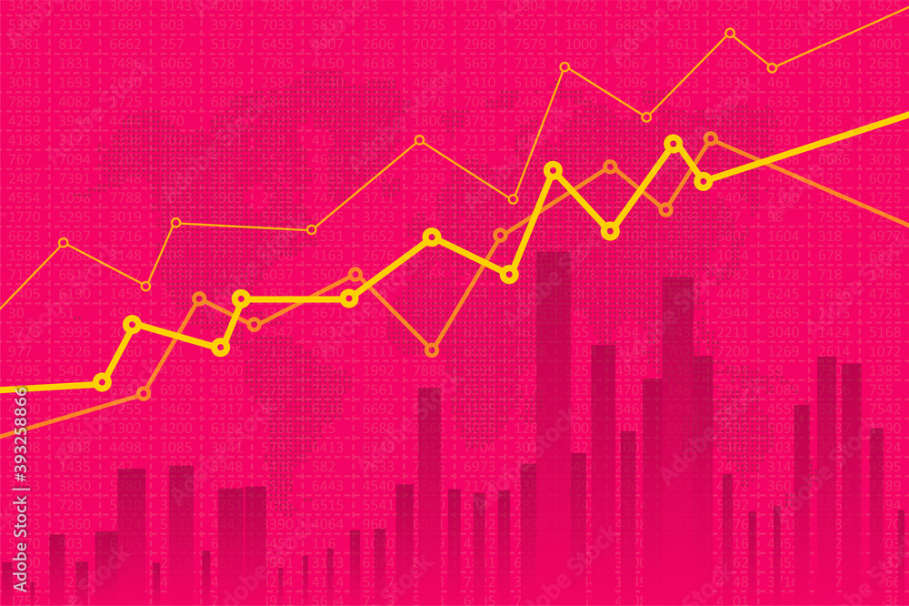 Abstract infographics visualization Abstract infographics visualization
