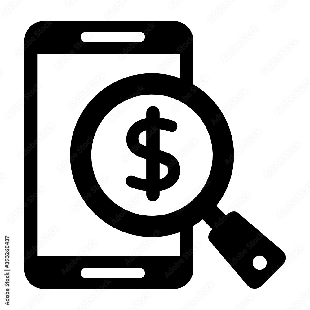 Style of finance search in editable vector, search price
Style of finance search in editable vector, search price