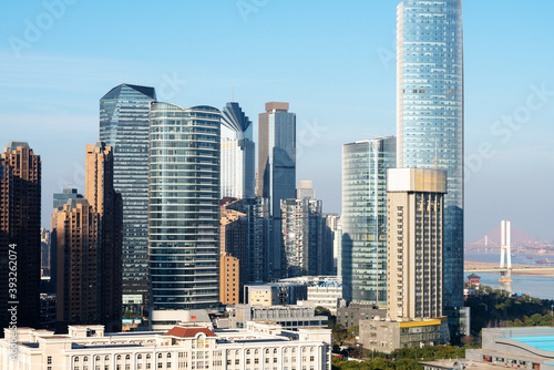 Photography Urban Scenery of Nanchang New District,jiangxi,china