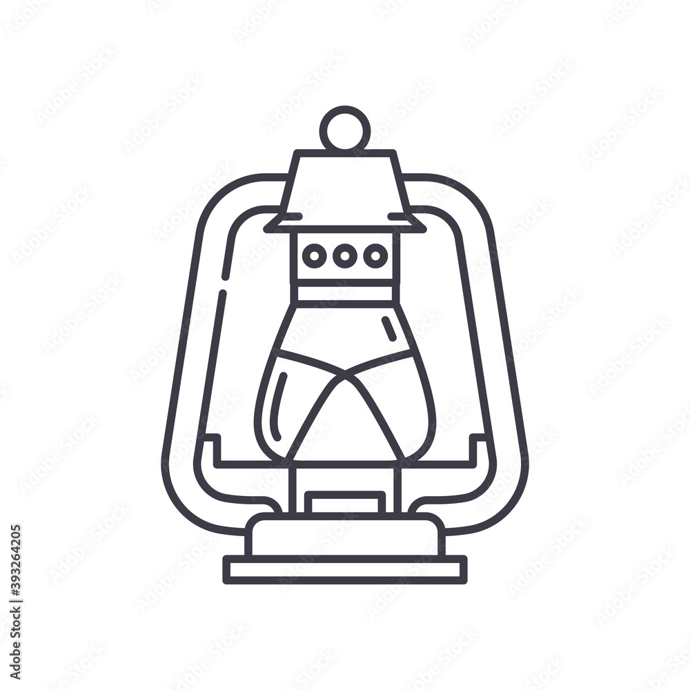 Lantern concept icon, linear isolated illustration, thin line vector, web design sign, outline concept symbol with editable stroke on white background. Lantern concept icon, linear isolated illustration, thin line vector, web design sign, outline concept symbol with editable stroke on white background.