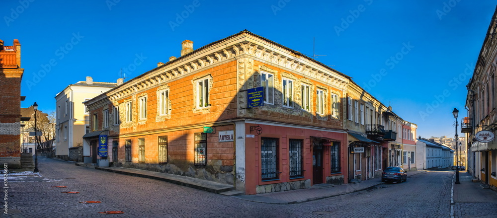 Fototapeta premium Historical Buildings of Kamianets-Podilskyi, Ukraine