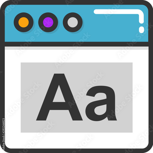 
Text Tool Vector Icon

