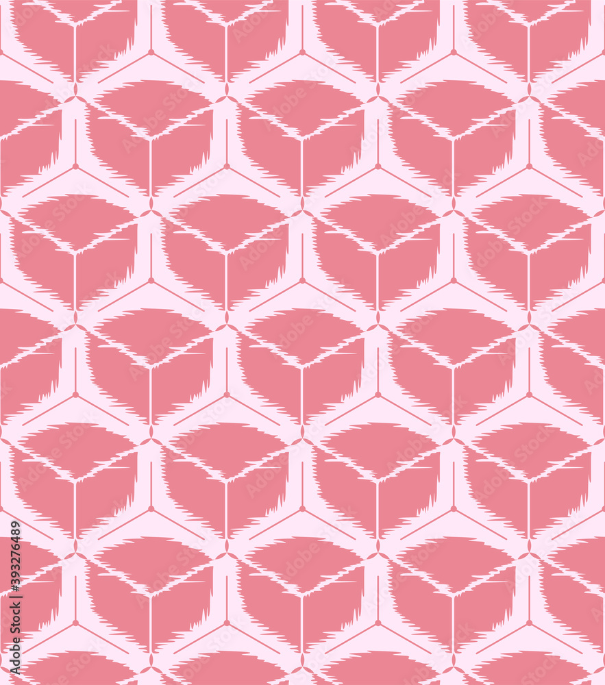 Japanese Cube Vector Seamless Pattern Japanese Cube Vector Seamless Pattern