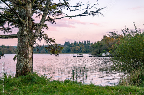 View of The Lake Eske in Donegal, Ireland photo